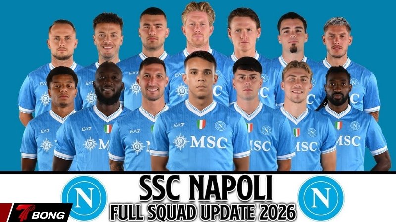 Đội hình mùa giải hiện tại của Napoli